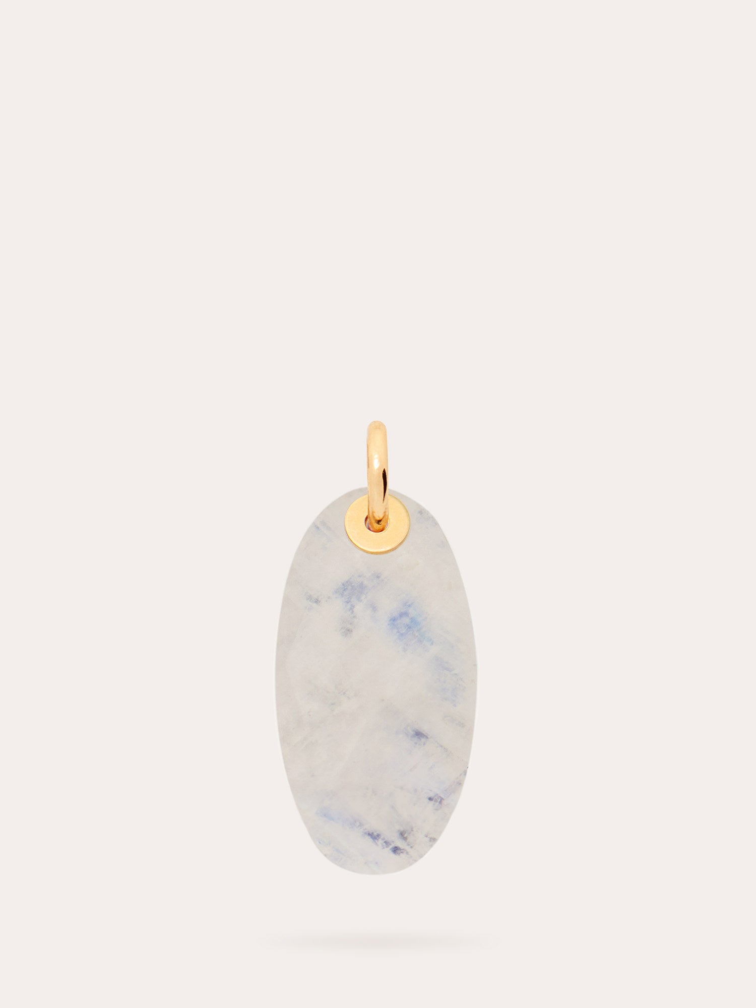 Back View of Moonstone Gold Pendant - 18ct Gold Vermeil and Moonstone - Heyrlome Jewellery