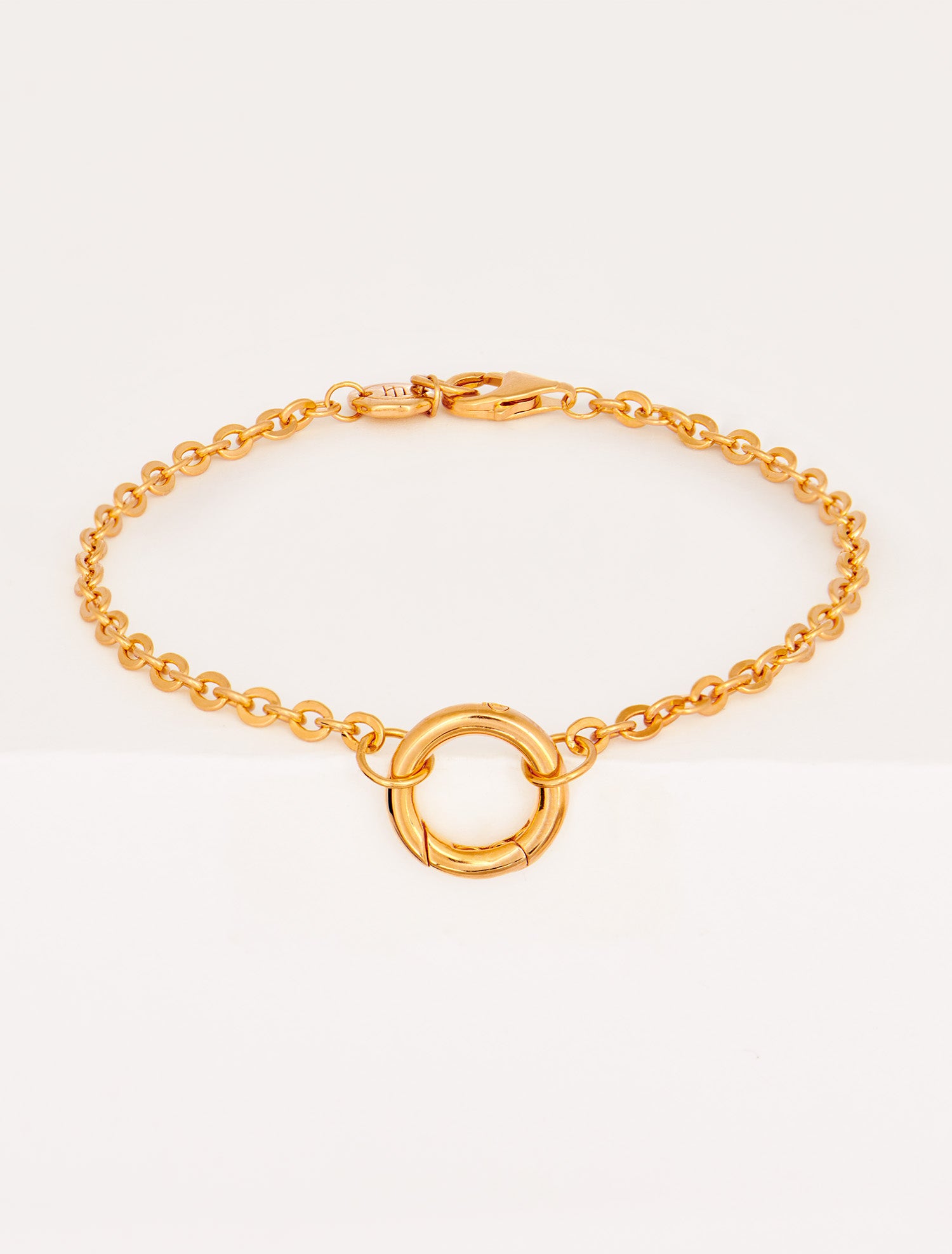 Cable Chain Gold Bracelet - 18ct Gold Vermeil - Heyrlome Jewellery