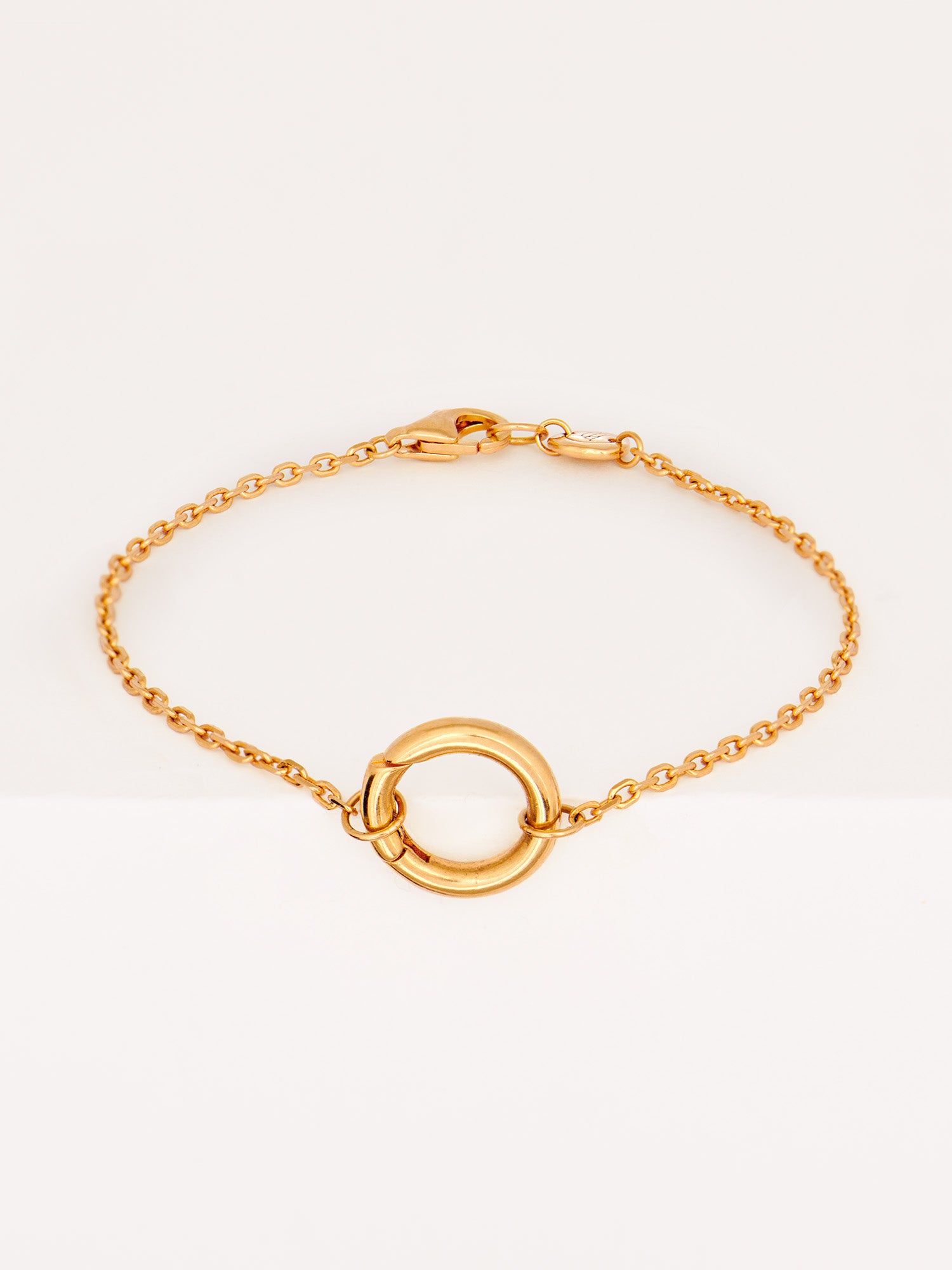 Fine Chain Gold Bracelet - 18ct Gold Vermeil - Heyrlome Jewellery