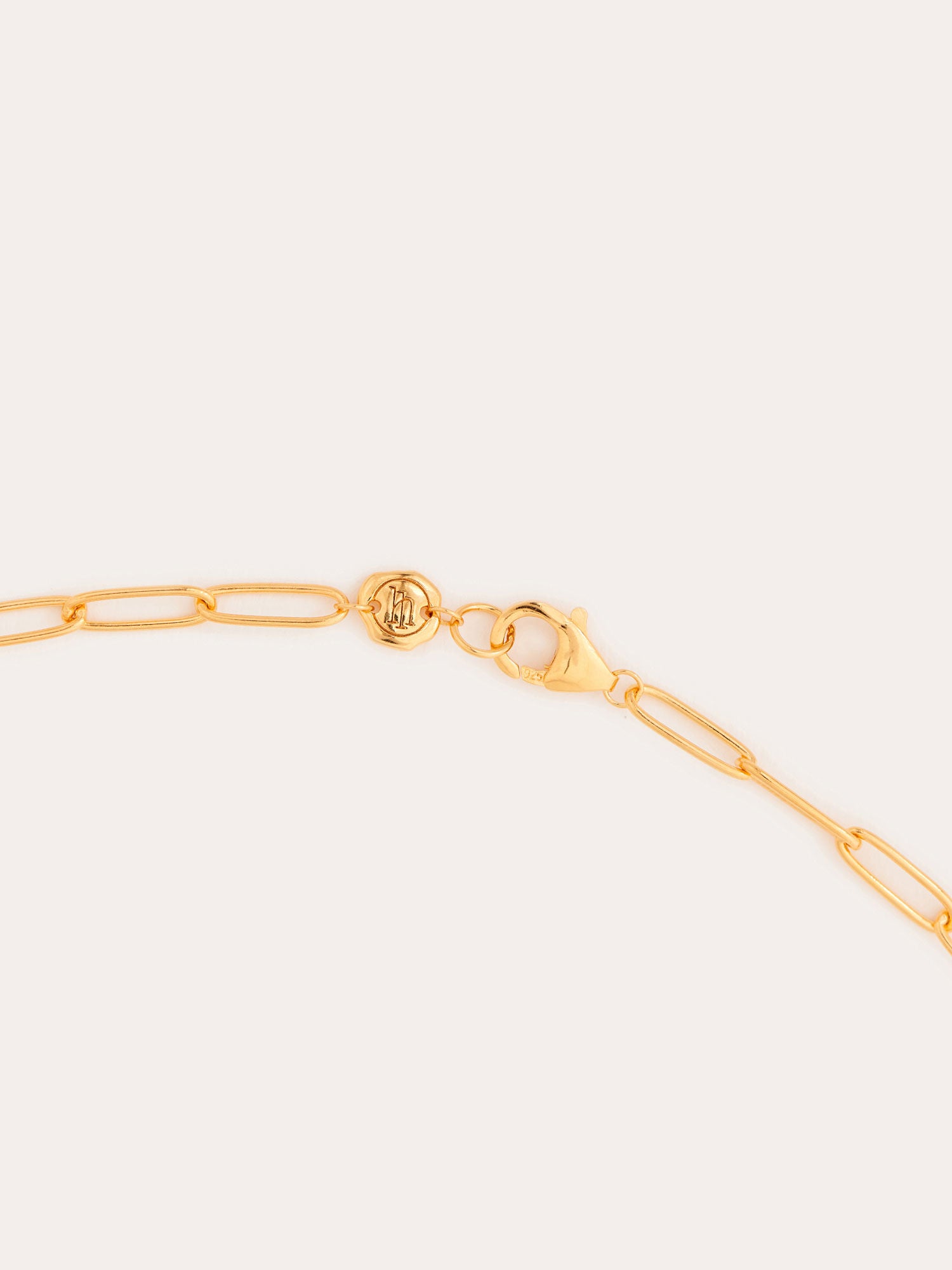 Paperlink Chain Extender and Lobster Clasp - 18ct Gold Vermeil - Heyrlome Jewellery