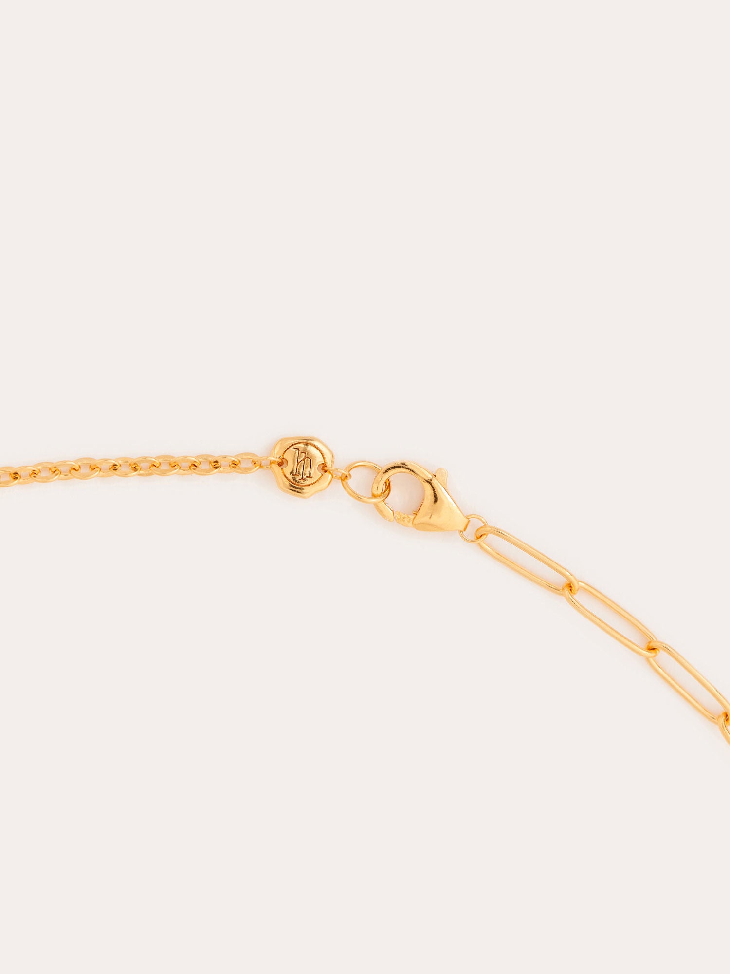 Gold Chain Extender and Lobster Clasp - 18ct Gold Vermeil - Heyrlome Jewellery