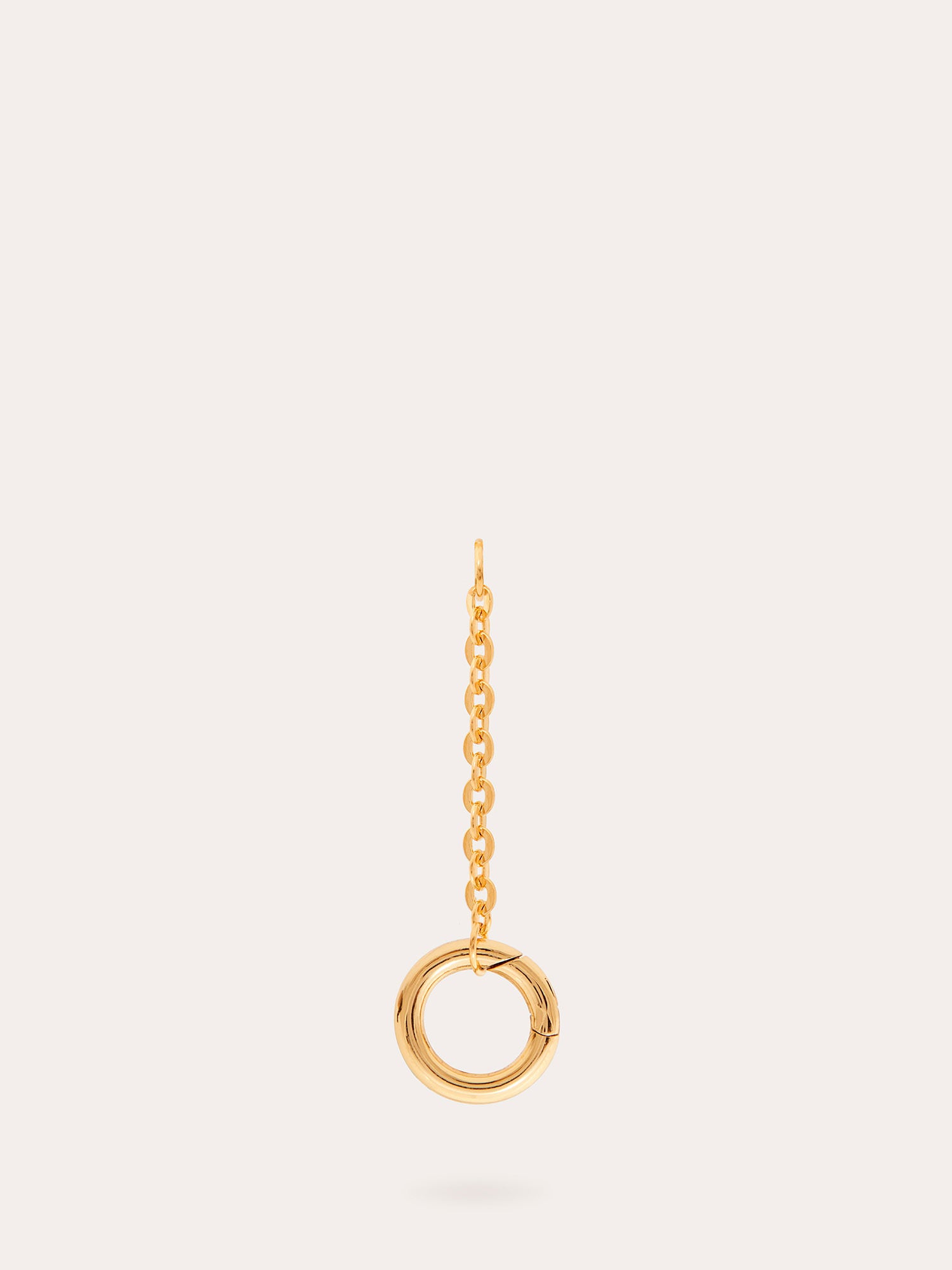 Cable Drop Chain Clasp Gold Connector - 18ct Gold Vermeil - Heyrlome Jewellery