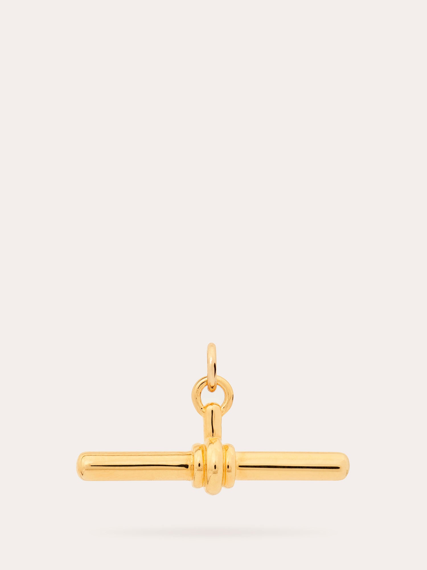 Albert Lock Gold Pendant - 18ct Gold Vermeil - Heyrlome Jewellery